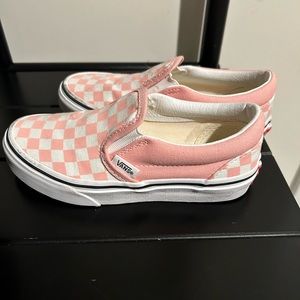Toddler girls size 13.5 slip on Vans